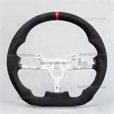 Suede Alcantara Steering Wheel For Chevrolet Corvette C6 ZR1 Z06 2006 2007 2008 2009 2010 2011 Alcan
