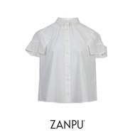 ZANPU SS26 Breathing Layer Shirt เสื้อเชิ้ตแขนกุด BL-9260202 (WHITE)