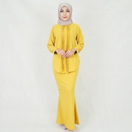 Muslimah Kebarung Perempuan. Baju Kebaya Moden Dewasa Plus Size (S-5XL) Baju Kurung Peplum Wanita. Baju Raya 2024 viral