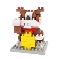 Archbrick 招財鬥牛犬 Pixel 積木 Nanoblock