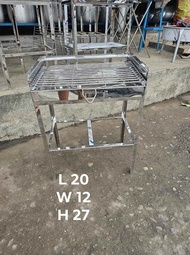 12x20 stand ihawan barbeque grill pure stainless