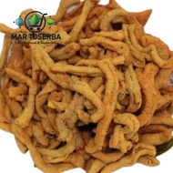 MT KERIPIK USUS PEDAS 500g Keripik Usus Crispy Usus Kering Usus Crispy Kriuk Cemilan Terlaris