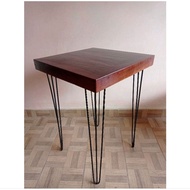 / bar table / coffee shop table minimalist table 100 cm high (UK board 50x50 cm)