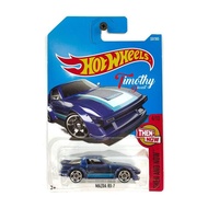 Hot Wheels Mazda RX 7 Dark Blue Strep Diecast Car Ori Mattel