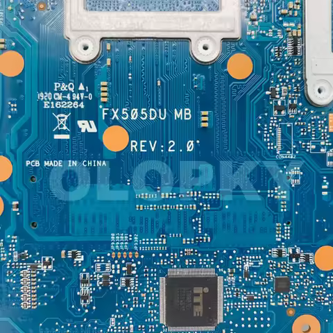 FX505DU Mainboard For ASUS TUF Gaming FX505GV FX505GU FX505GM Laptop Motherboard With R5 R7 CPU RTX2