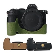 PU Leather Protect Camera Half Bag Grip Case  for Nikon Z7 Mark II Z6 Mark II Z5II Z7 Z6 Z5 Camera B