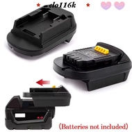 ELOK Battery Converter Adapter, Professional Portable Lithium Battery Converter,  Practical 18V 20V 