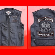 Vest Kulit Harley Davidson Import 001