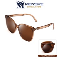 MENSPE Women Men Sunglasses Foldable Sunglasses Eyes UV 400 Protection Adjustable Hinge Adjustable L