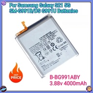 New B-BG991ABY 4000mAh Replacement  Battery for Samsung Galaxy S21 5G SM-G991B /DS G991U  Batteries