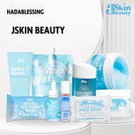 JSKIN BEAUTY PRODUCTS - (HYDRA MOIST, SUNSHIELD, SERUM, SCRUB)