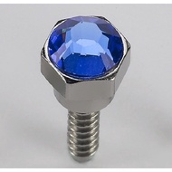 Hiro Seiko Swarovski Crystal Screw FUTABA 3PKS, 3PM, 4PK, 4PKSR Blue/Ti/Gold/Red/Crystal