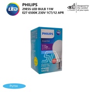 PUTIH Philips ESS LED BULB 11W E27 230V White 6500K