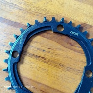 Chainring Single 32T Bcd 104 Narrow Alloy