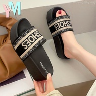 YM Knit Chunky Slide Sandals for Women Breathable Comfortable Casual Sliders Mia-3023