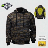 เสื้อการ์ดลายพราง CAMO SUGAR SPECIAL รุ่นถอดหมวกได้ Full Option (พร้อมส่ง เก็บเงินปลายทางได้)