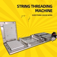 HY-30M BBQ Meat Skewer Manual Skewer Machine Stainless Steel Skewer Machine Multifunctional BBQ Meat