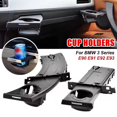 Car Drink Water Cup Bottle Dual Holder Fast Delivery 51459173463 51459173469 For BMW E90 E91 E92 E93