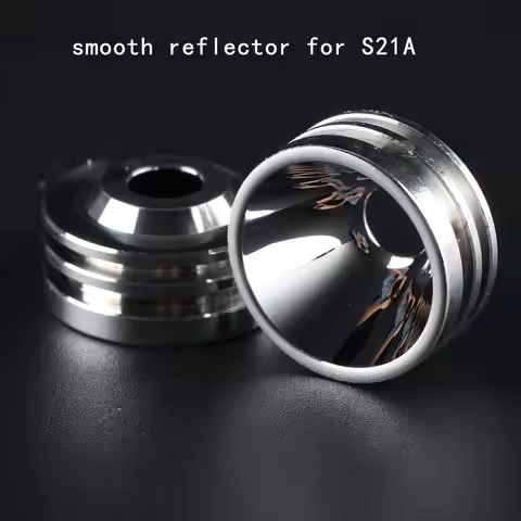 Size 23.1*11.6mm Convoy Led Flashlgiht Smooth Reflector for S21A S21B Torch Light