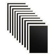 Laser Engraving Marking Paper, 10PCS Laser Color Paper for Laser Engraver, 15.4x10.6Inch Black for M