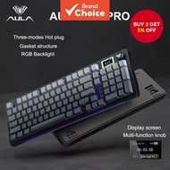 AULA S98pro mechanical keyboards, three-mode wireless hot-swappable, gasket structure, RGB backlight
