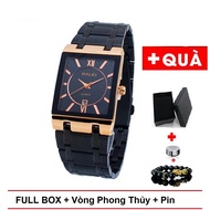 Đồng hồ nam dây thép đúc Halei đẳng cấp phái mạnh