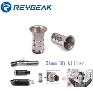 REYGEAK Noise Eliminator Sound Db Killer Silencer For Gp Locomotives Daeng Sai4 Toce Sc Akrapovic Austin Racing Yoshimura Tmx155 Raider150 Sniper150 Bajact100 Rs150 Motorcycle Barako Exhaust Muffler Pipe 51mm 1 Pcs