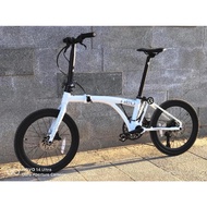 Java รถพับ neo 9 สปีด ล้อ 20" (406) จักรยานพับ  เฟรมอลู ตะเกียบคาร์บอน น้ำหนักเบา