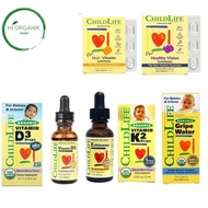 Childlife Child Life Organic Vitamin D3 Drops 6.25 Ml Vitamin D3