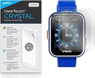 BoxWave Corporation VTech Kidizoom DX2 Screen Protector, [ClearTouch Crystal (2-Pack)] HD Film Skin 