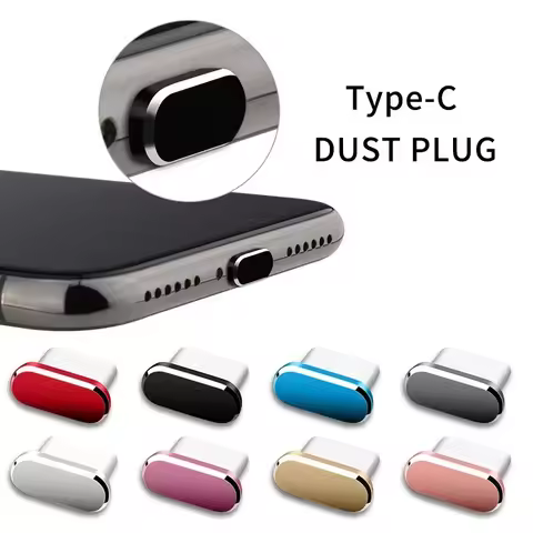 Type C Anti Dust Plug Type C Port For Xiaomi Redmi Note 7 Redmi K20 Pro USB Type C Cover Stopple Acc