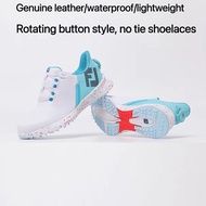 Golf Shoes Women's FJ New Spring/Summer/Autumn/Winter Button Lightweight Fuel Breathable Dingless Sports Women's Shoes Waterproof