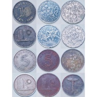 Duit Lama Old MALAYSIA Big Coin /Lama MALAYSIA Syiling $1 Coin Collections All Series Coin For Menyi