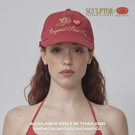 SCULPTOR® X Cha Tra Mue หมวก Heavenly Thai Ball Cap สี Red