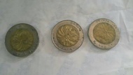 uang logam lama/kuno 1000 rupiah tahun emisi 1990