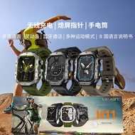 H11 Smart Watch, Bluetooth Call, Smart Island, Heart Rate Blood Pressure Blood Oxygen, Men's Sports 