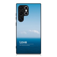 Case Samsung S25 S24 S23 S22 S21 S20 S9 S8 Ultra Plus FE Edge Phone Softcase Meaning of Love