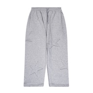 NRDN Clothing Lucile Fleece Embroidery Sweatpants Grey