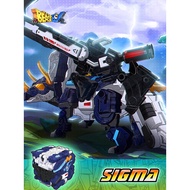 Children's Toy Deformation Mecha BEASTBOX Sigma Triceratops Assembly Model