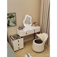 Storage Simple New Style Dressing Table Desk Integrated 2025 Main Bedroom Smart Bedroom Bedside Tabl