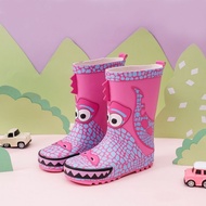 A-T💝Clearance Children's Rubber Rain Shoes Children's Kindergarten Non-Slip Baby Rain Boots Fashion Cartoon Shoe Cover W