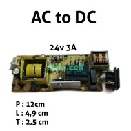 Adapter 24v 3A smps 24v 3A power supply 24v 3A