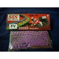 SSS Motorcycle Color Chain 428