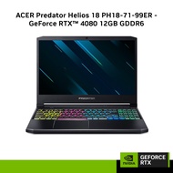 NVIDIA GeForce RTX4080 Gaming Laptop - ACER Predator Helios 18 PH18-71-99ER (BLK) | i9-13900HX | 18 