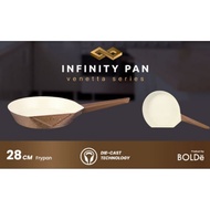 Bolde INFINITY Pan Venetta Series Fry Pan 28 CM Original Fry Pan Bolde