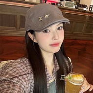 y2k y2k Hat Millennium Style Asian Culture Homemade Old Retro Star Forward Female Hot Girl y2k Artis