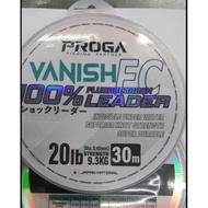 PERAMBUT PROGA VANISH 100% FLUOROCARBON SHOCK LEADER