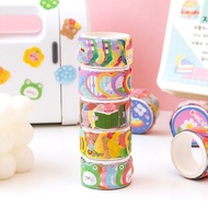 🔆 100 Lembar Sticker Washi Tape Decorative Sticker Kawaii Stiker