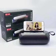 LP V6 Wirelless Speaker - Good Bass Portable Bluetooth Speaker- 8Wx2 Output- MicroSD & Aux Input,