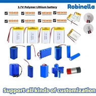 3.7V 103450 Lithium Polymer Battery 503450 303450 403450 603450 703450 803450 903450 123450 LiPo Bat